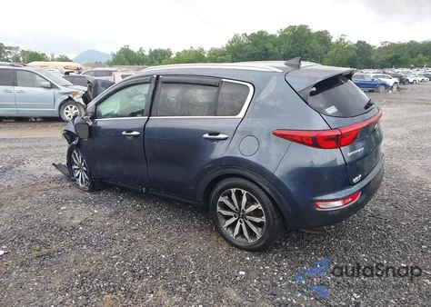 2017 Kia Sportage Ex from USA, damaged, VIN KNDPNCAC4H7267686